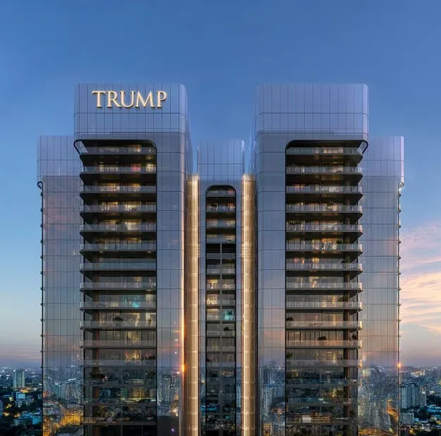 Trump Towers Delhi NCR — twin tower crowns